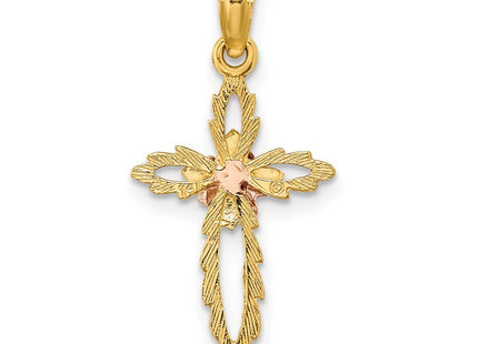 14k Two-tone Jewelry Style K9084 - Classique Jewelry Inc.