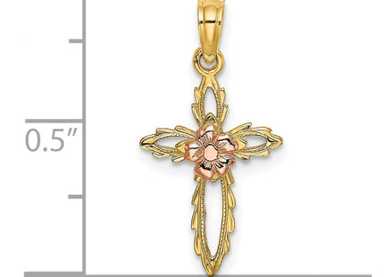 14k Two-tone Jewelry Style K9084 - Classique Jewelry Inc.