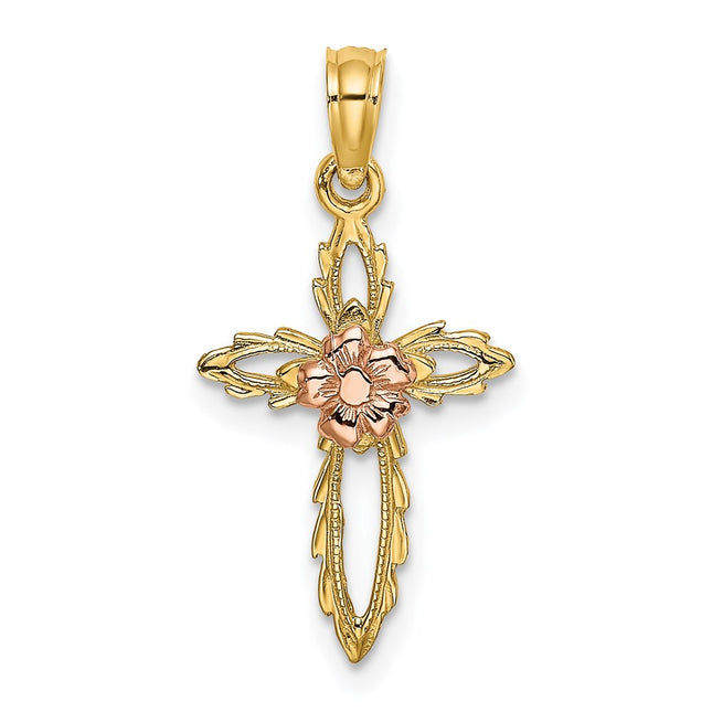 14k Two-tone Jewelry Style K9084 - Classique Jewelry Inc.
