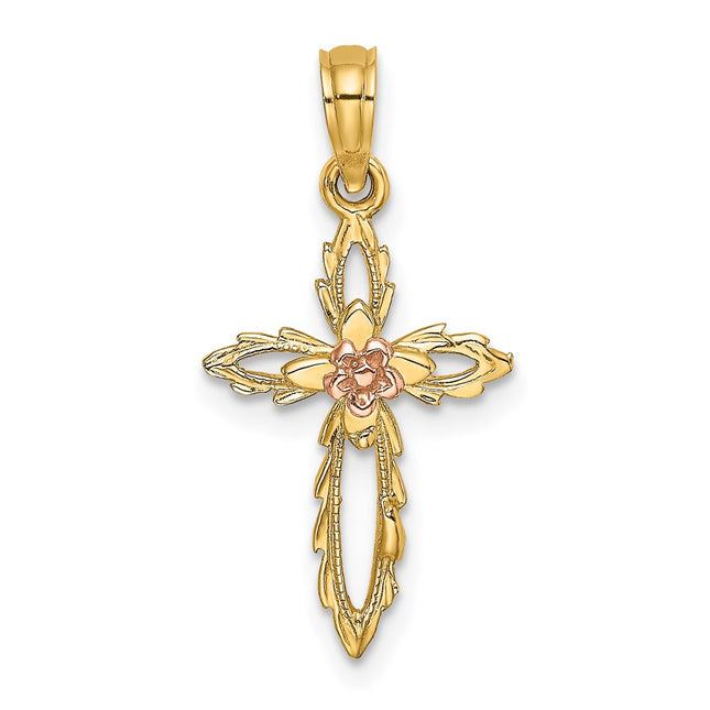 14k Two-tone Jewelry Style K9085 - Classique Jewelry Inc.