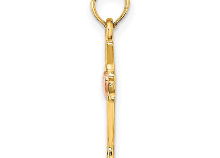 14k Two-tone Jewelry Style K9089 - Classique Jewelry Inc.