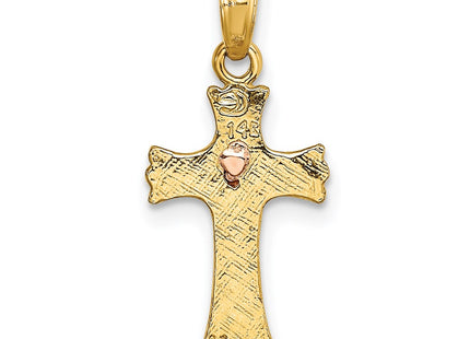 14k Two-tone Jewelry Style K9089 - Classique Jewelry Inc.