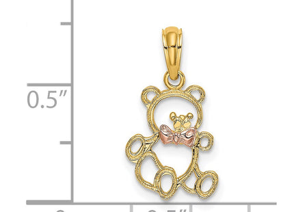 14k Two-tone Jewelry Style K9101 - Classique Jewelry Inc.