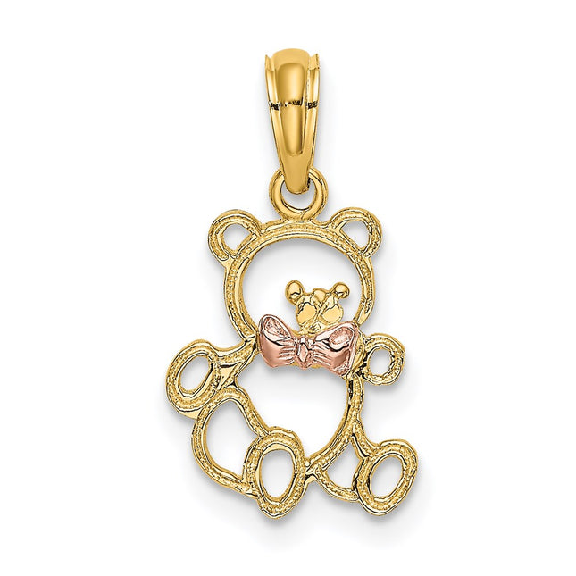 14k Two-tone Jewelry Style K9101 - Classique Jewelry Inc.