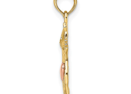 14k Two-tone Jewelry Style K9104 - Classique Jewelry Inc.