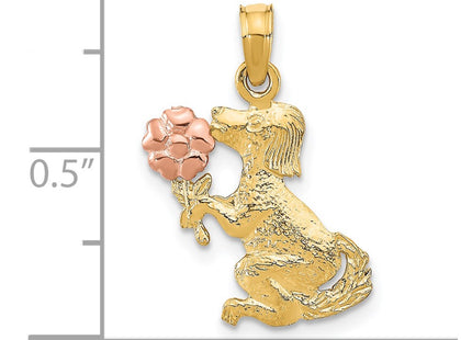 14k Two-tone Jewelry Style K9105 - Classique Jewelry Inc.