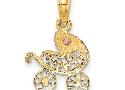 14k Two-tone Jewelry Style K9106 - Classique Jewelry Inc.