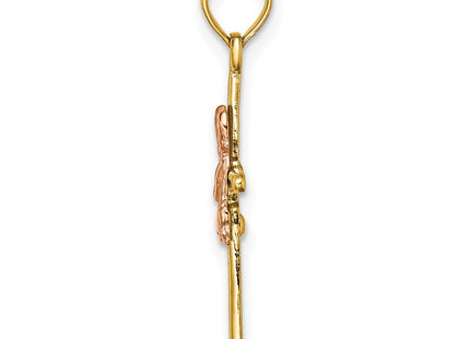 14k Two-tone Jewelry Style K9107 - Classique Jewelry Inc.