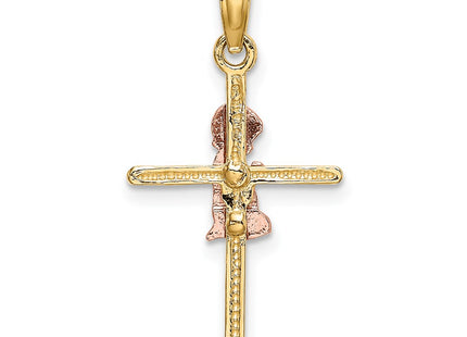 14k Two-tone Jewelry Style K9107 - Classique Jewelry Inc.
