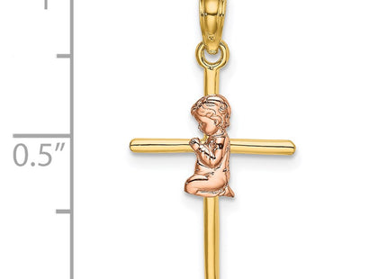 14k Two-tone Jewelry Style K9107 - Classique Jewelry Inc.
