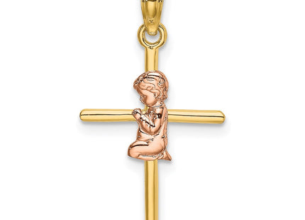 14k Two-tone Jewelry Style K9107 - Classique Jewelry Inc.