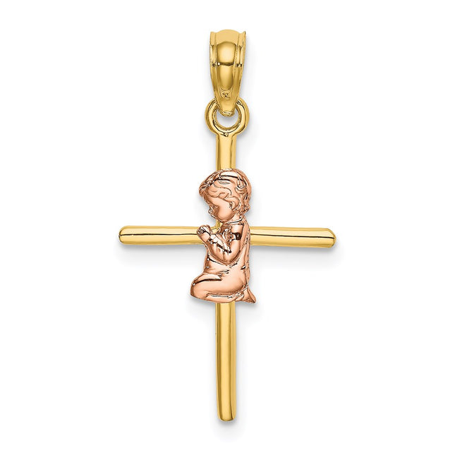 14k Two-tone Jewelry Style K9107 - Classique Jewelry Inc.