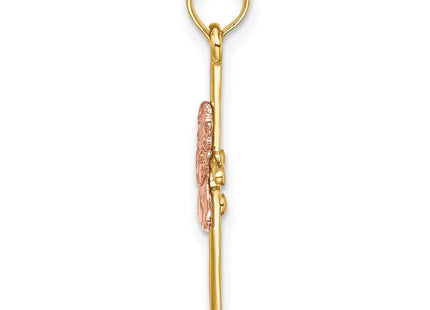 14k Two-tone Jewelry Style K9108 - Classique Jewelry Inc.