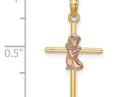14k Two-tone Jewelry Style K9108 - Classique Jewelry Inc.