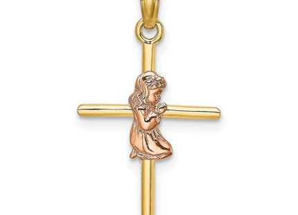 14k Two-tone Jewelry Style K9108 - Classique Jewelry Inc.