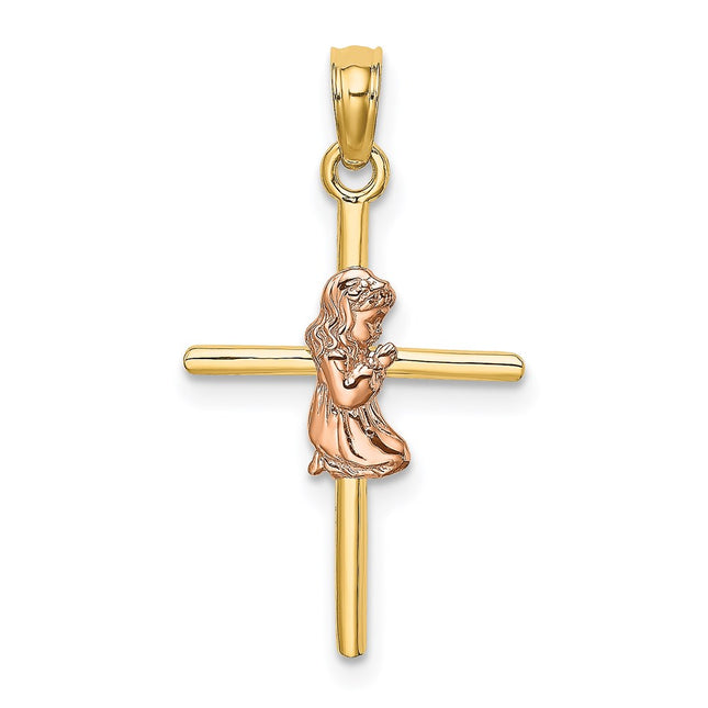 14k Two-tone Jewelry Style K9108 - Classique Jewelry Inc.