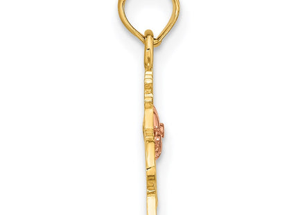 14k Two-tone Jewelry Style K9112 - Classique Jewelry Inc.