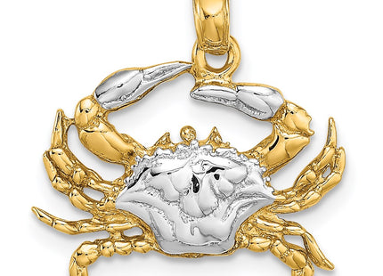 14k Yellow & Rhodium Jewelry Style K9117 - Classique Jewelry Inc.