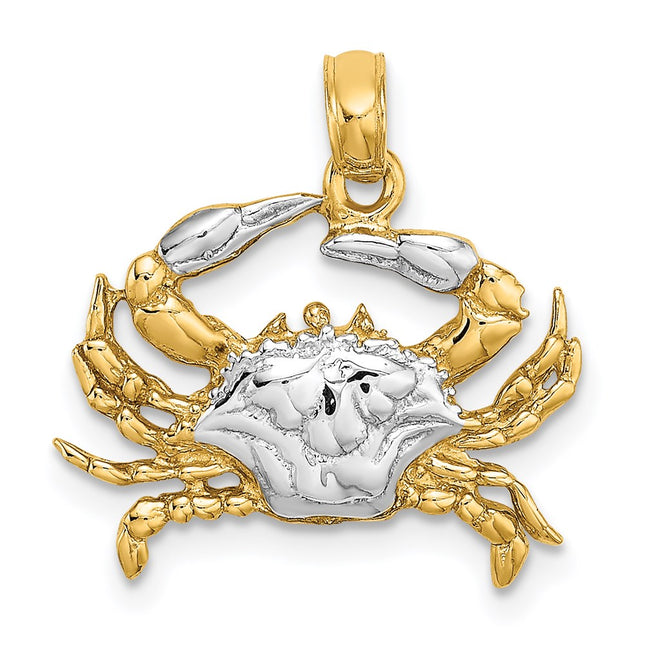 14k Yellow & Rhodium Jewelry Style K9117 - Classique Jewelry Inc.
