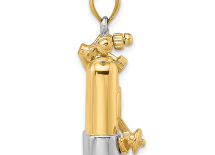 14k Yellow & Rhodium Jewelry Style K9118 - Classique Jewelry Inc.