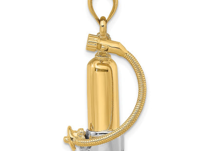 14k Yellow & Rhodium Jewelry Style K9121 - Classique Jewelry Inc.