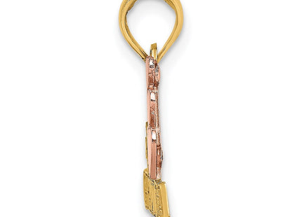 14k Two-tone Jewelry Style K9129 - Classique Jewelry Inc.