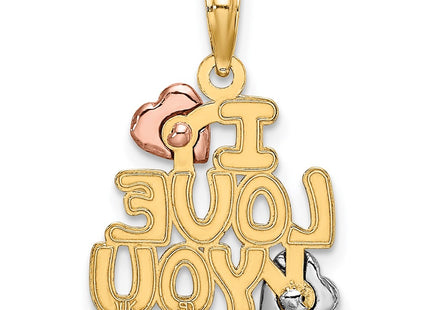 14k Two-tone Jewelry Style K9130 - Classique Jewelry Inc.