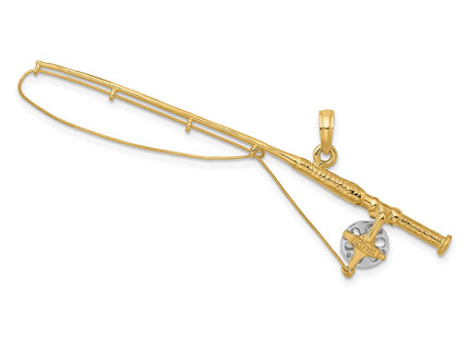 14k Yellow & Rhodium Jewelry Style K9132 - Classique Jewelry Inc.