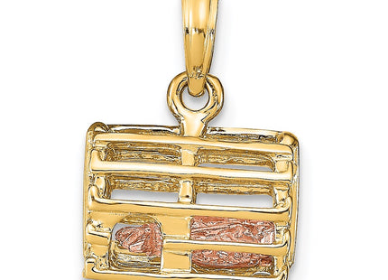 14K gold brooch