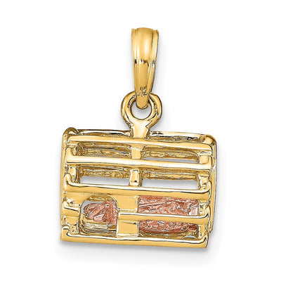 14K gold brooch