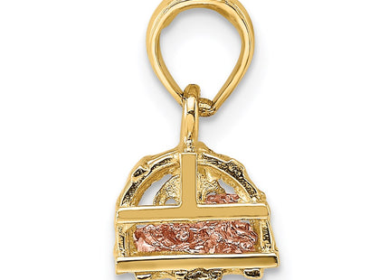 14k Two-tone Jewelry Style K9136 - Classique Jewelry Inc.