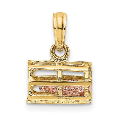 14K gold brooch