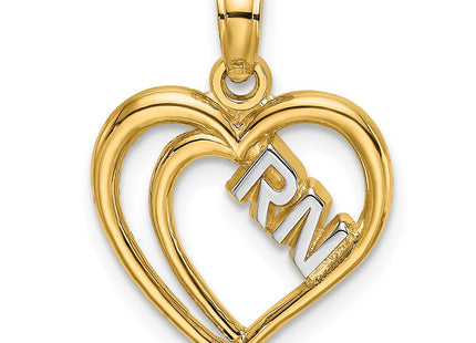 14k Yellow & Rhodium Jewelry Style K9137 - Classique Jewelry Inc.