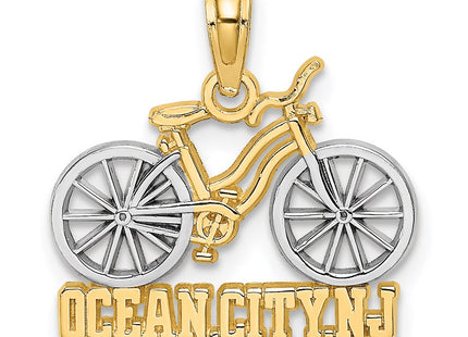 14k Yellow & Rhodium Jewelry Style K9139 - Classique Jewelry Inc.