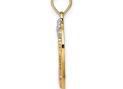 14k Two-tone Jewelry Style K9141 - Classique Jewelry Inc.