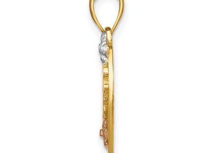 14k Two-tone Jewelry Style K9142 - Classique Jewelry Inc.