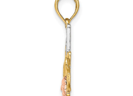 14k Two-tone Jewelry Style K9144 - Classique Jewelry Inc.