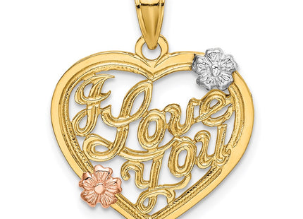 14k Two-tone Jewelry Style K9145 - Classique Jewelry Inc.