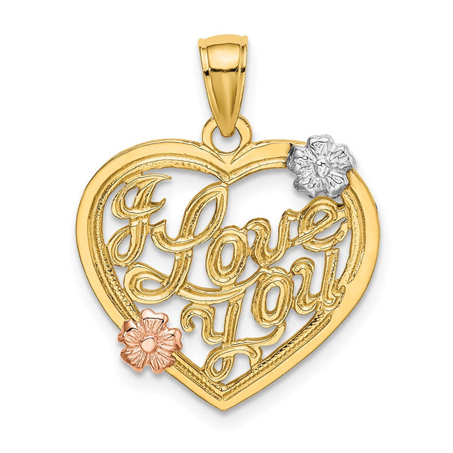 14k Two-tone Jewelry Style K9145 - Classique Jewelry Inc.