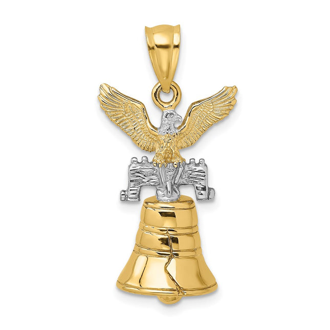 14k Yellow & Rhodium Jewelry Style K9146 - Classique Jewelry Inc.