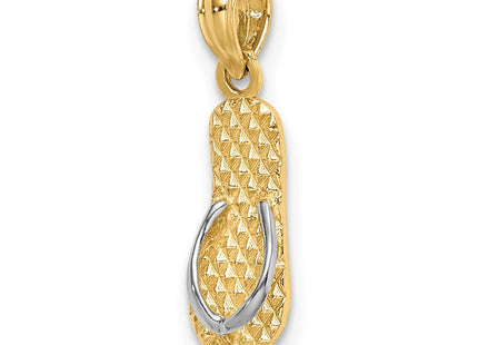 14k Yellow & Rhodium Jewelry Style K9147 - Classique Jewelry Inc.