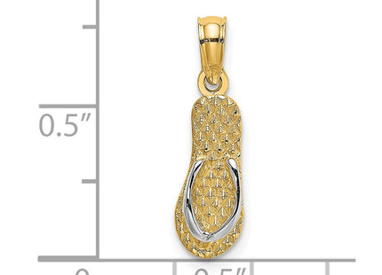 14k Yellow & Rhodium Jewelry Style K9147 - Classique Jewelry Inc.
