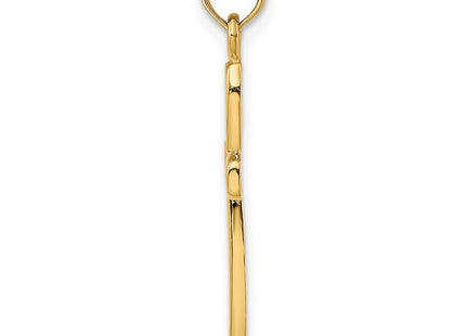 14k Yellow & Rhodium Jewelry Style K9149 - Classique Jewelry Inc.