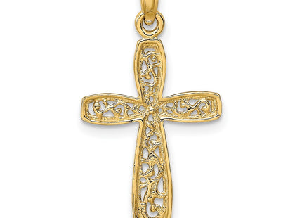 14k Yellow & Rhodium Jewelry Style K9149 - Classique Jewelry Inc.