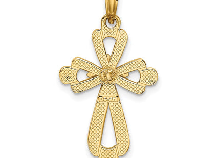 14k Yellow & Rhodium Jewelry Style K9153 - Classique Jewelry Inc.