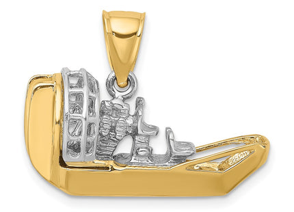 14k Two-tone Jewelry Style K9154 - Classique Jewelry Inc.