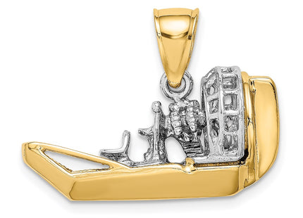 14k Two-tone Jewelry Style K9154 - Classique Jewelry Inc.