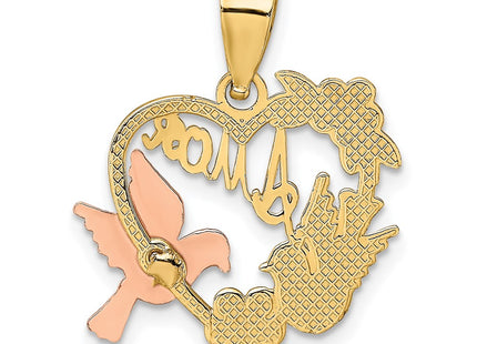 14k Two-tone Jewelry Style K9156 - Classique Jewelry Inc.