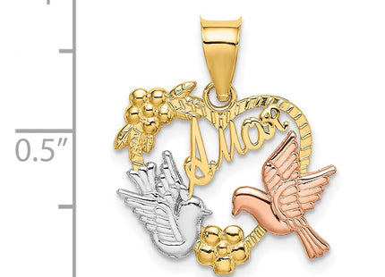 14k Two-tone Jewelry Style K9156 - Classique Jewelry Inc.