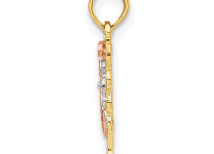 14k Two-tone Jewelry Style K9159 - Classique Jewelry Inc.